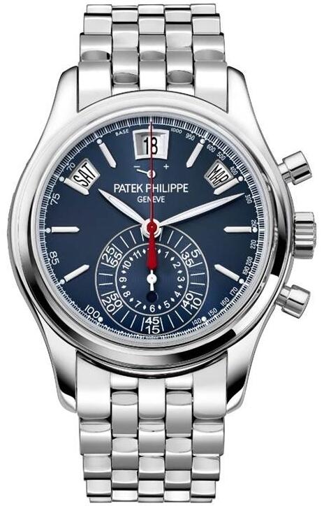 Replica Watch Patek Philippe 5960/1P-0XX Complications Annual Calendar Chronograph 5960 Platinum